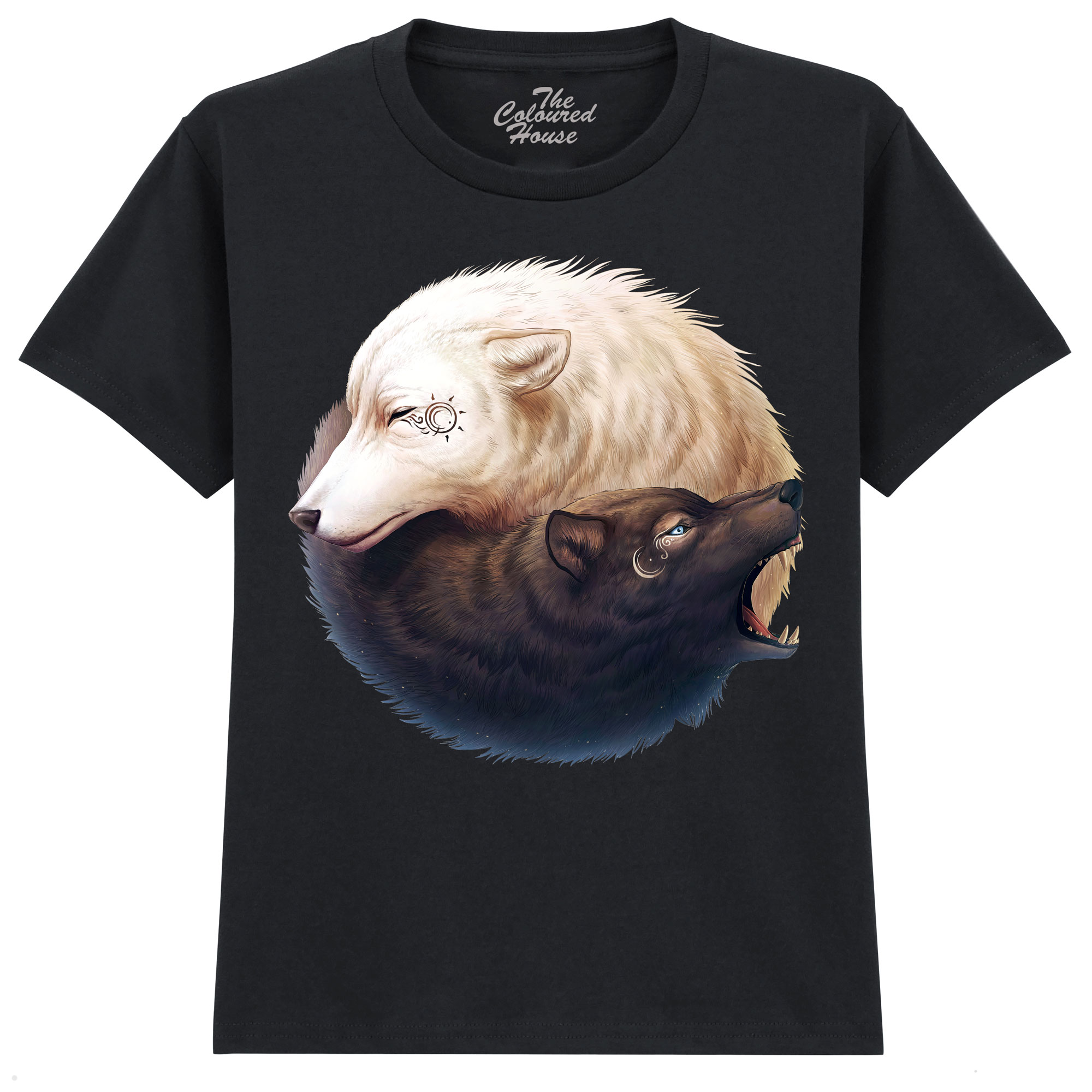 Yin And Yang Wolves KIDS