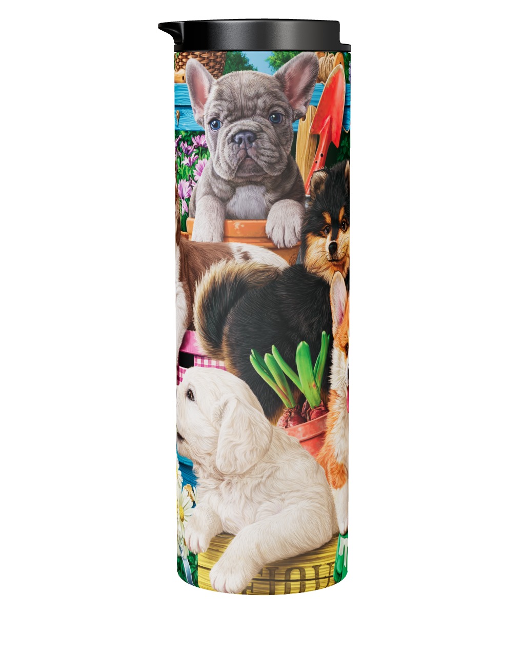 Funny Puppies Tumbler