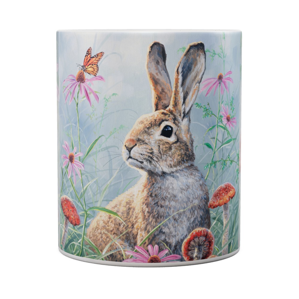Curious Cottontail - Hare Mug