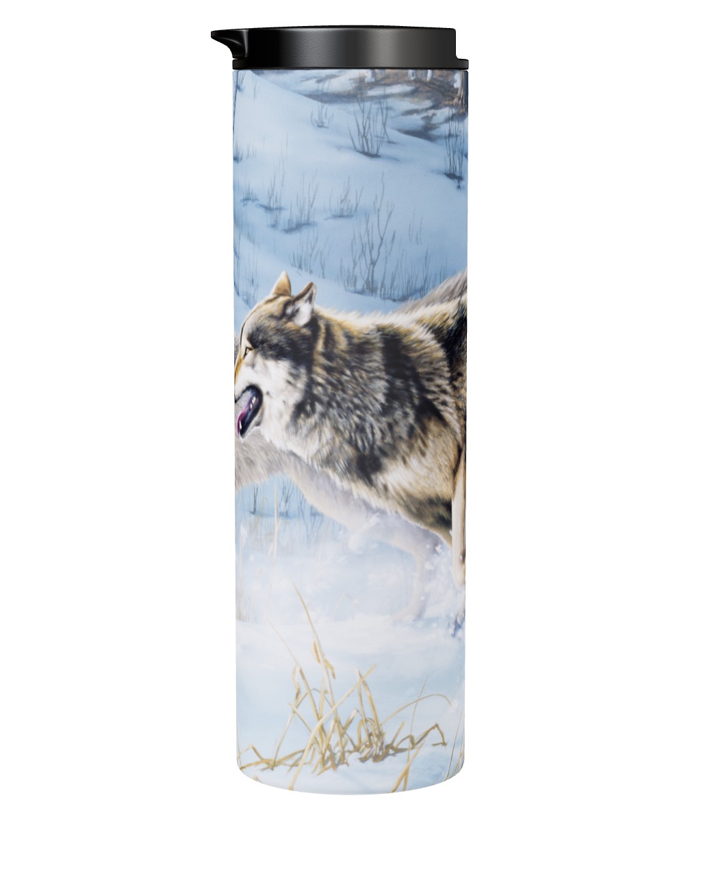 Running Free - Wolves Tumbler