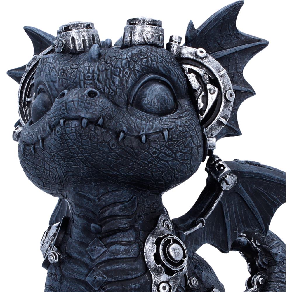 Coglet Black Steampunk Dragon 17.7cm