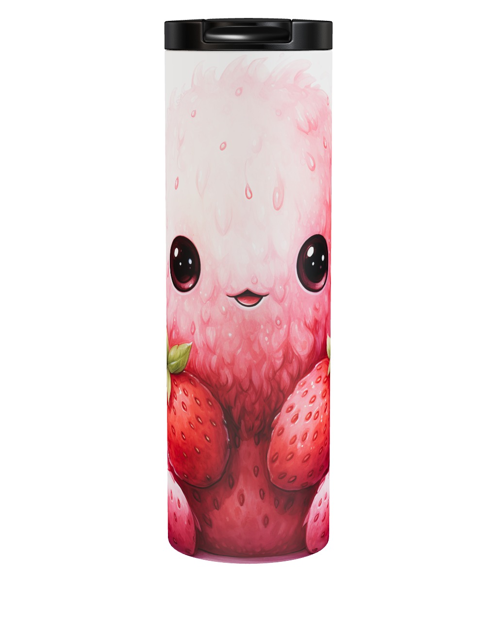 Fruit Monster - Sitting Strawberry Tumbler