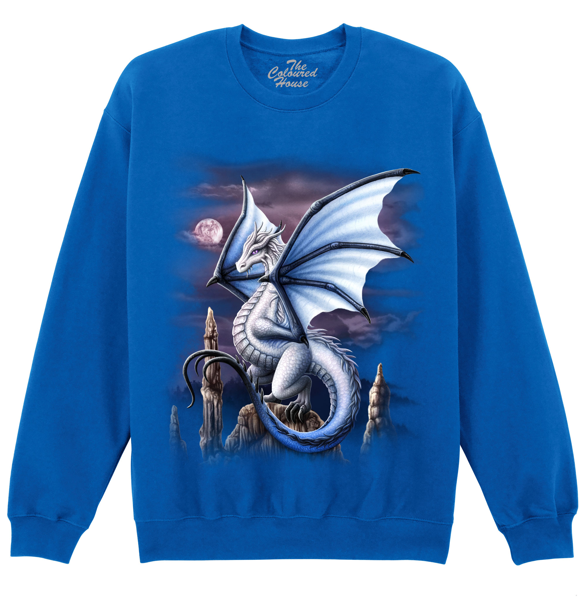 Violet Dragon Sweater