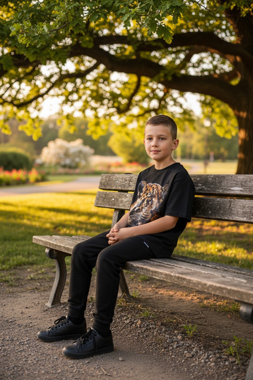 Leopard In Water KIDS