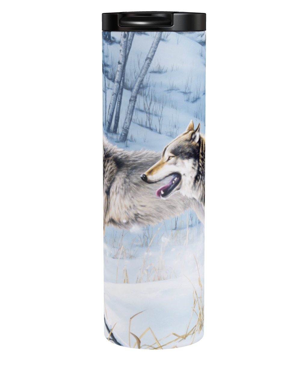 Running Free - Wolves Tumbler