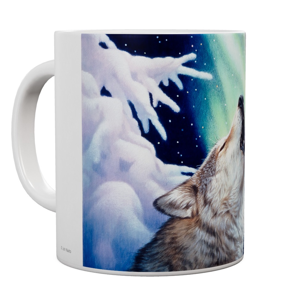 Holy Night Wolf Mug