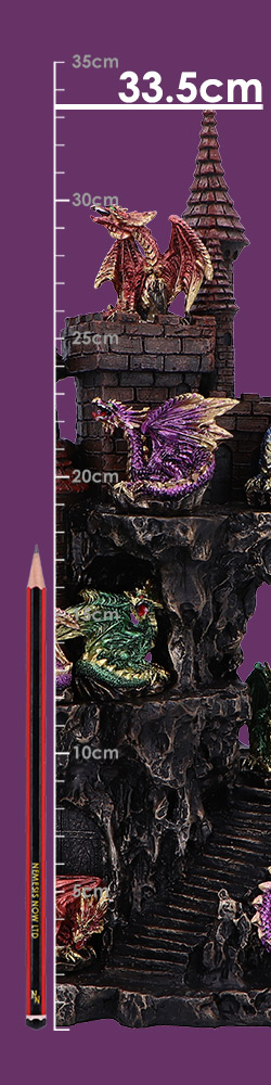 Dragons Of The Spire Display included 12 miniature dragons
