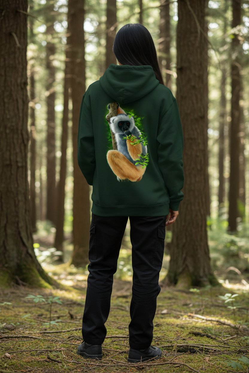 Diademed Sifaka Hoodie