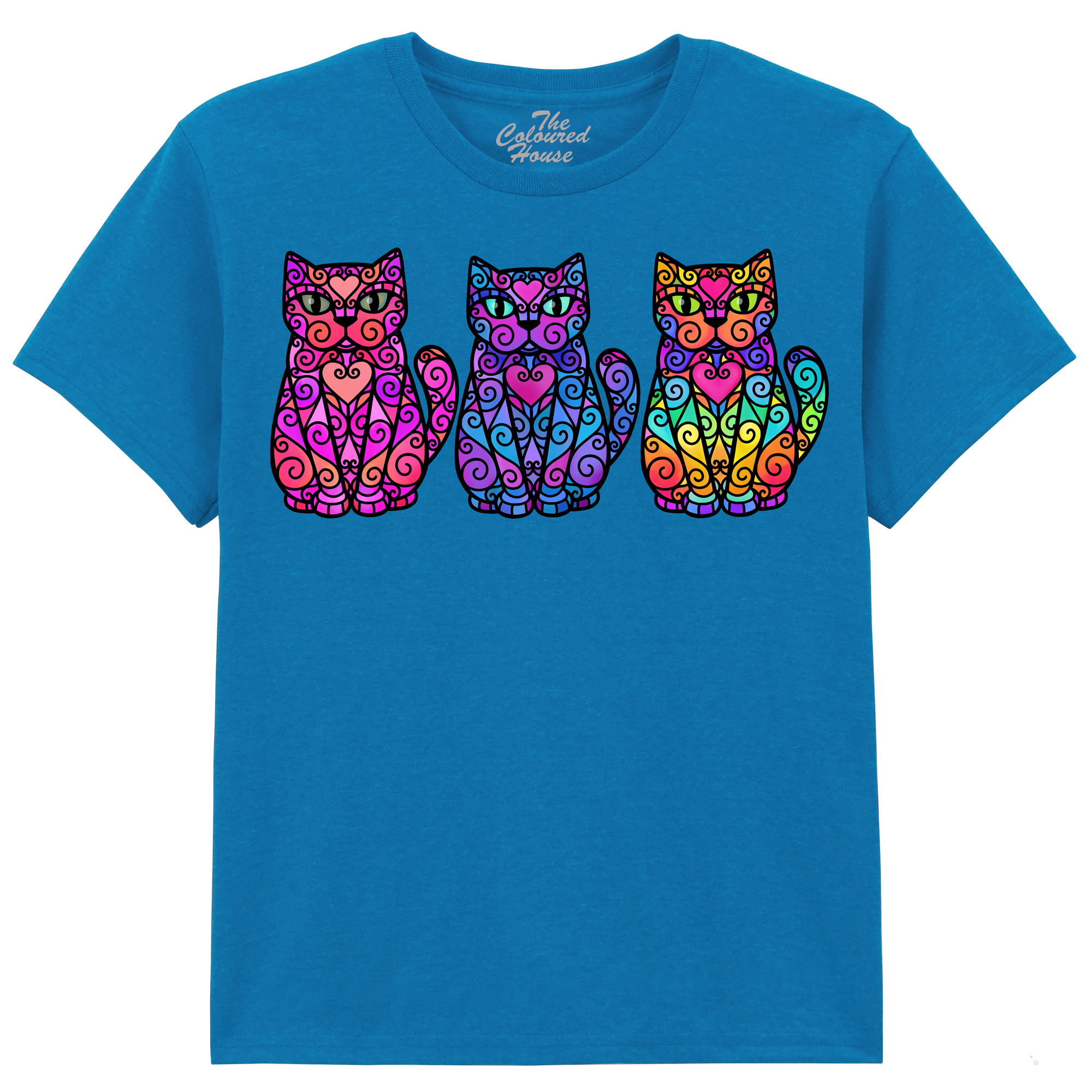 Colorful 3 Cats KIDS