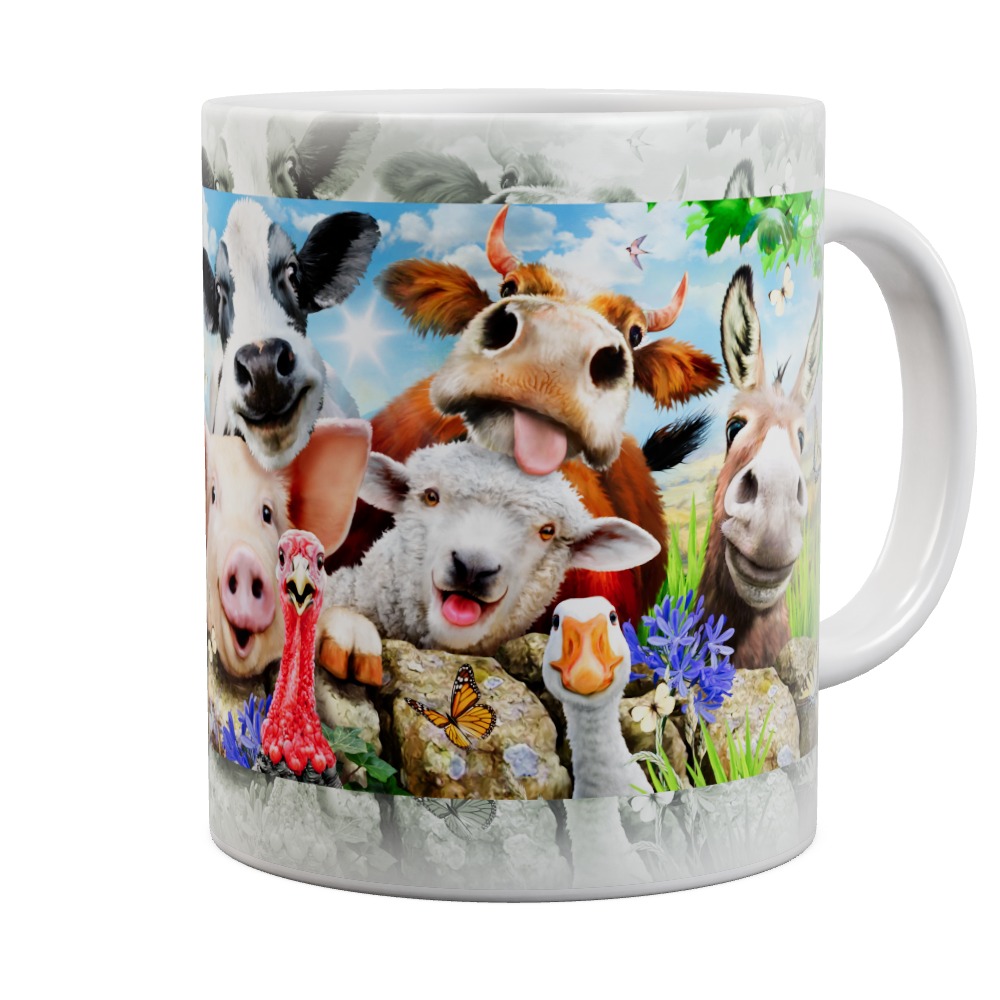 Selfie Farm Mug