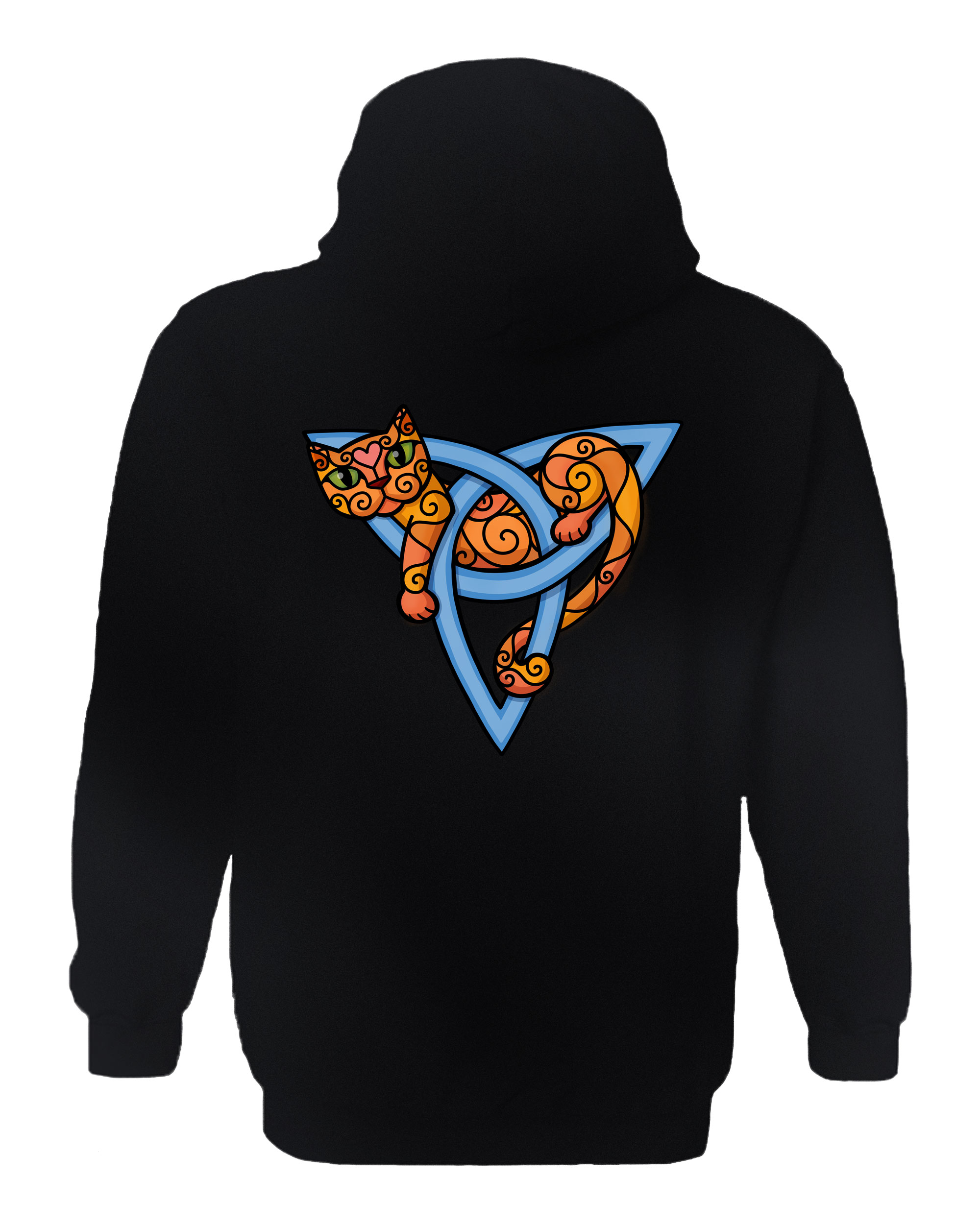Spiral Cat Hoodie