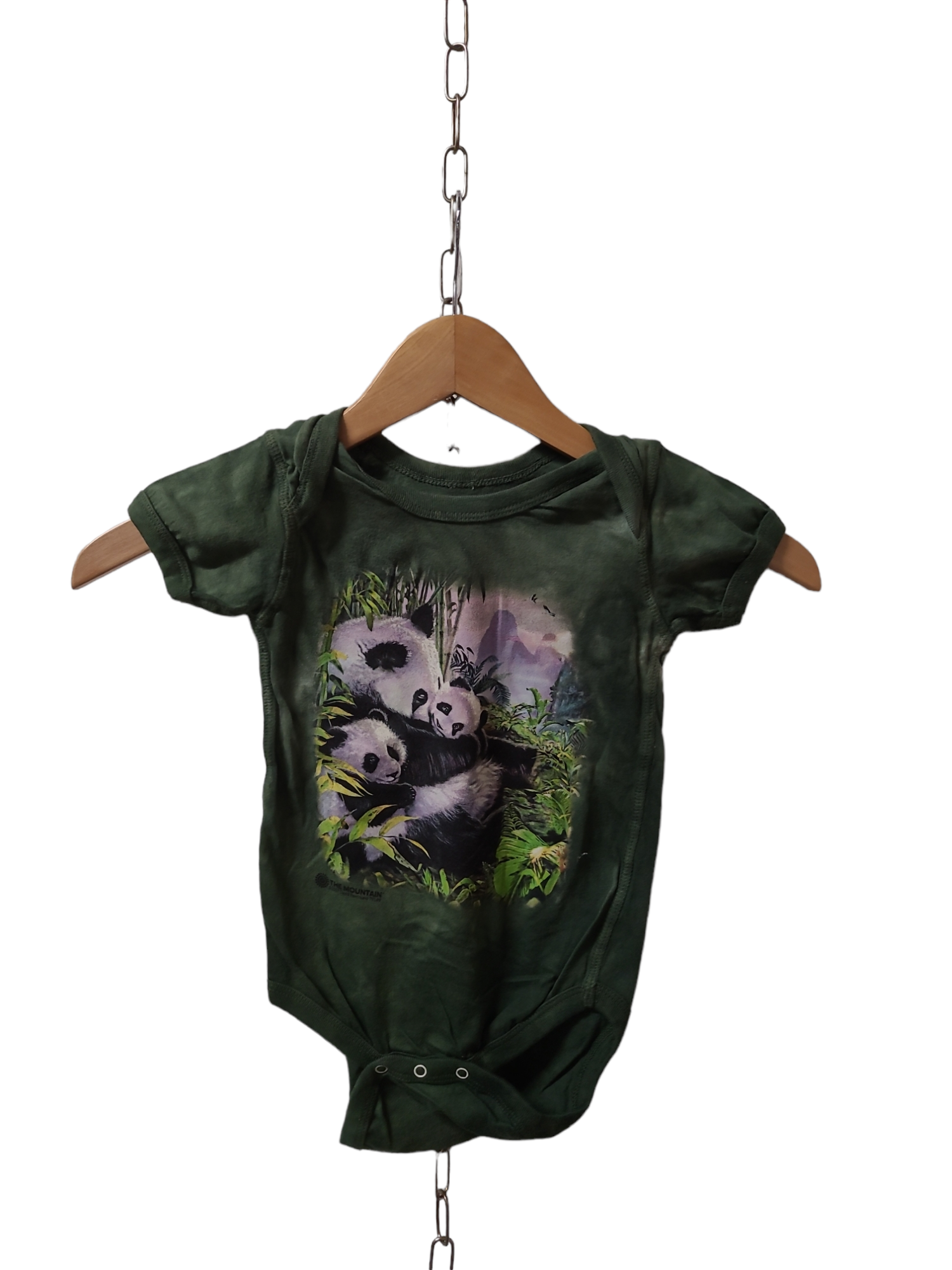Panda Cuddles Baby Romper