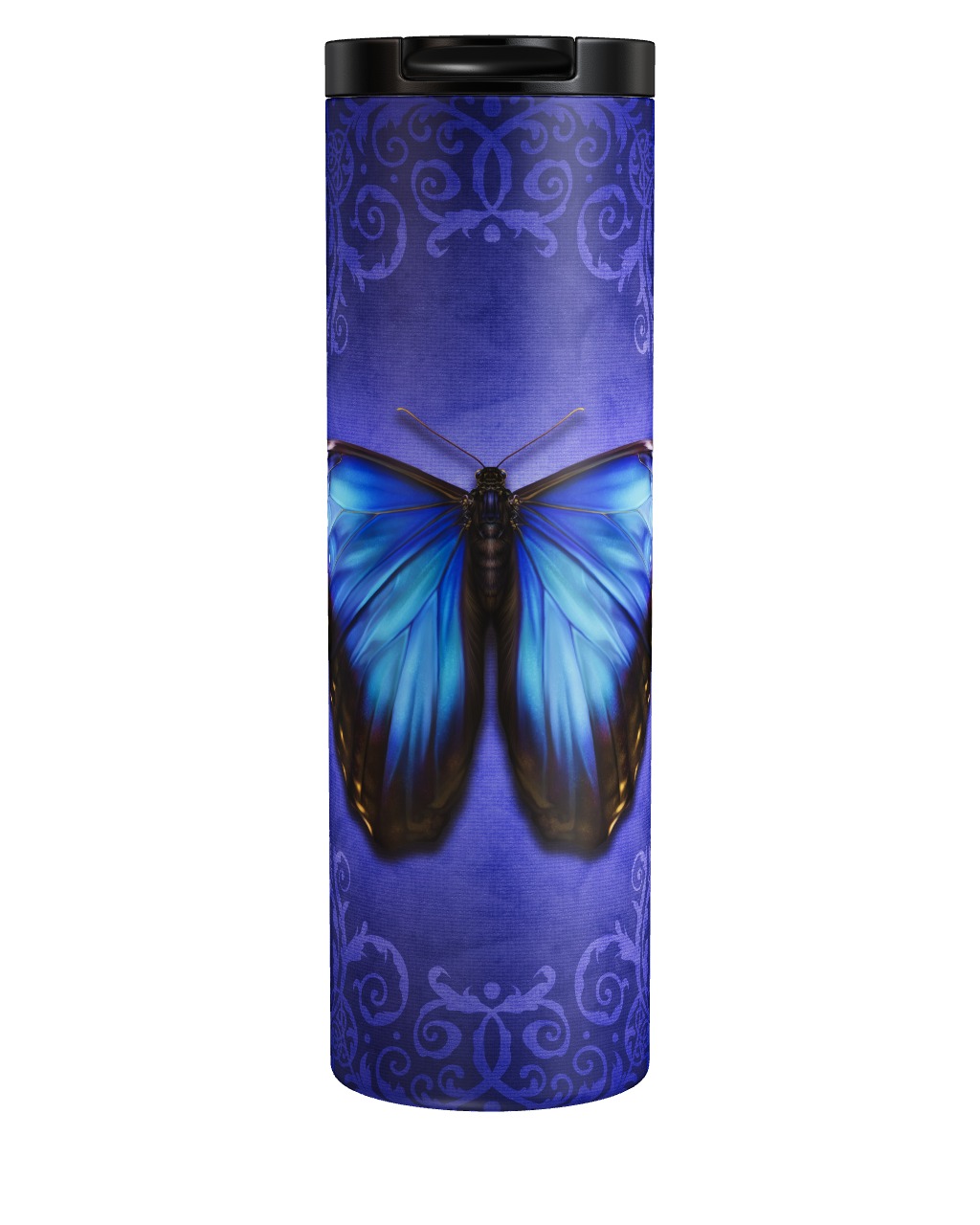 Blue Morpho Butterfly Tumbler