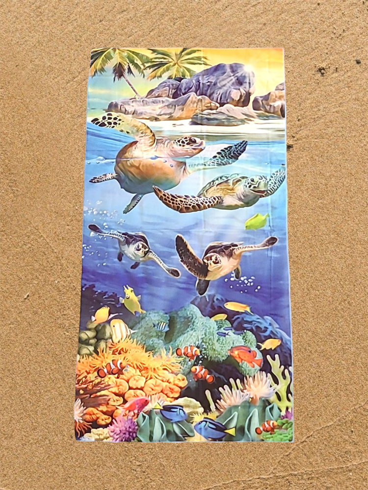 Turtle Beach Strandlaken 90x180cm