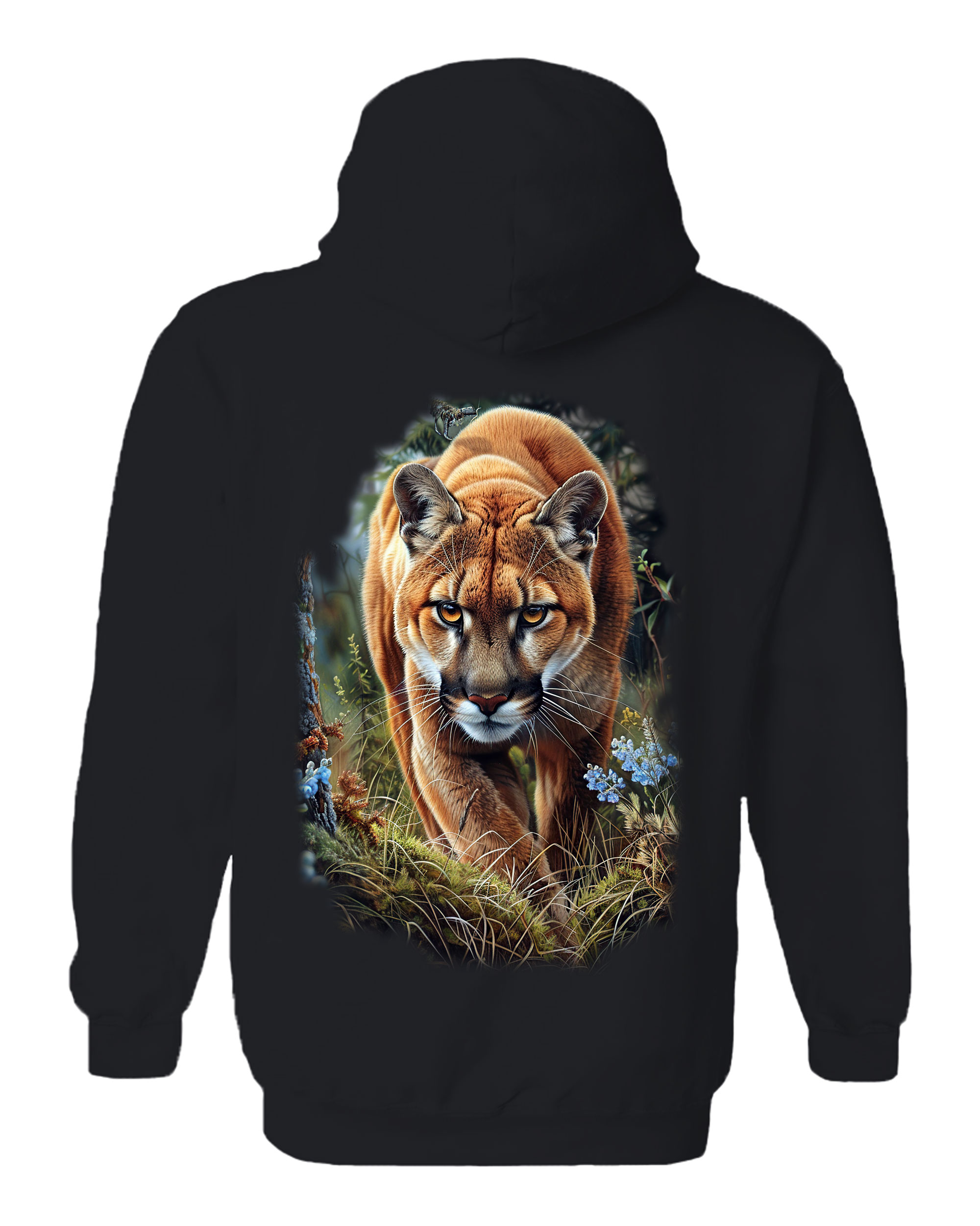 Approaching Mountain Lion Hoodie