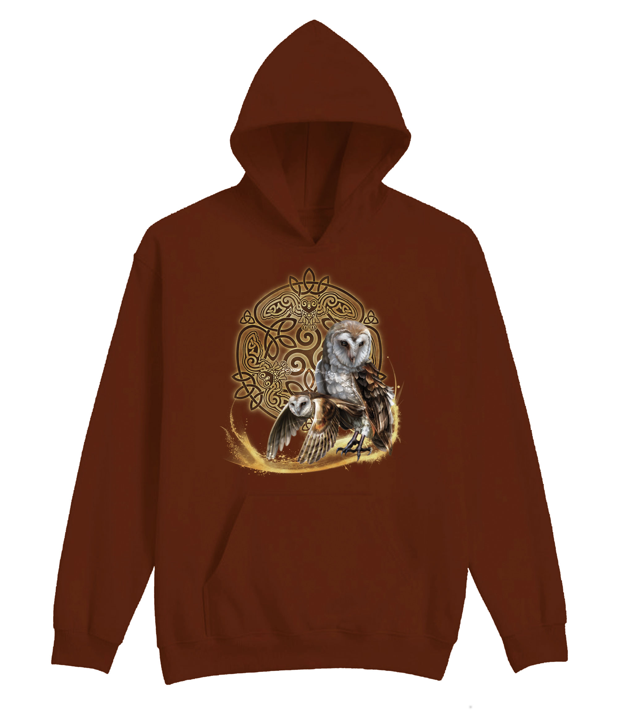 Celtic Owl Hoodie