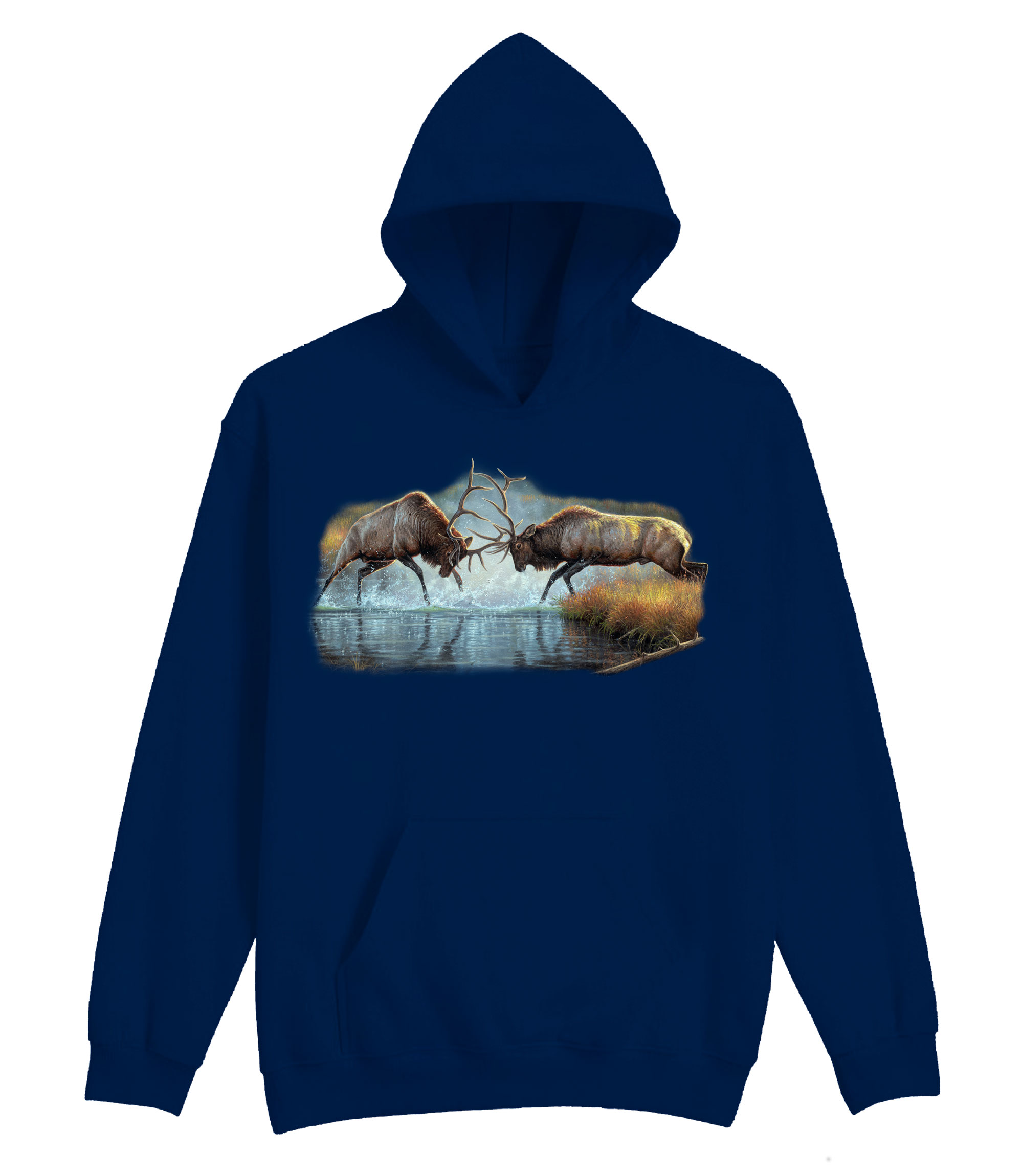 The Battle - Elk Hoodie