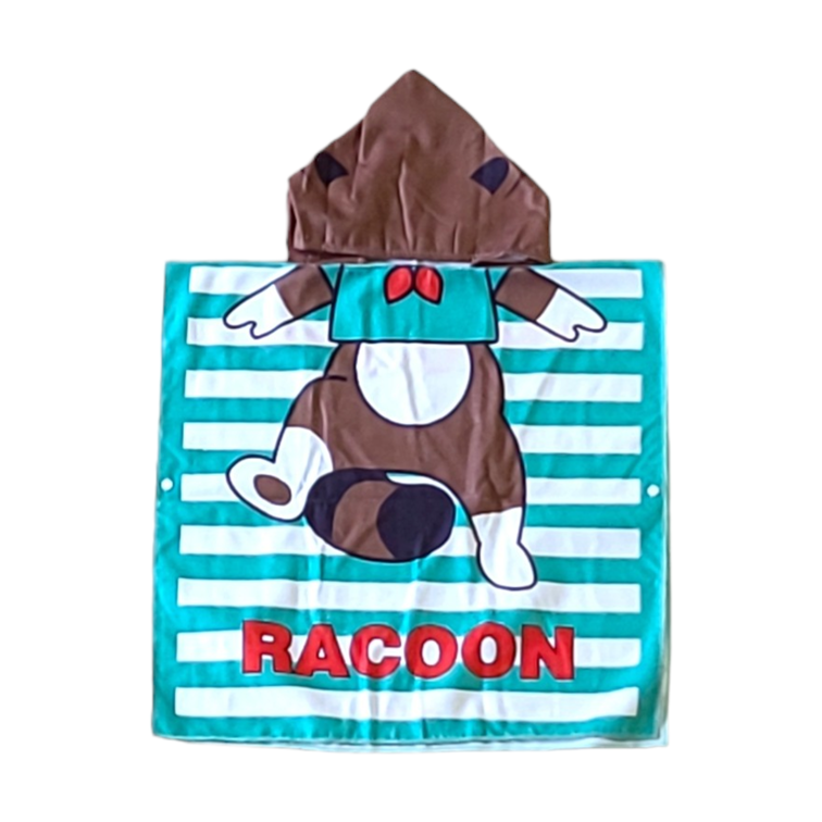 Raccoon Strandponcho KIDS