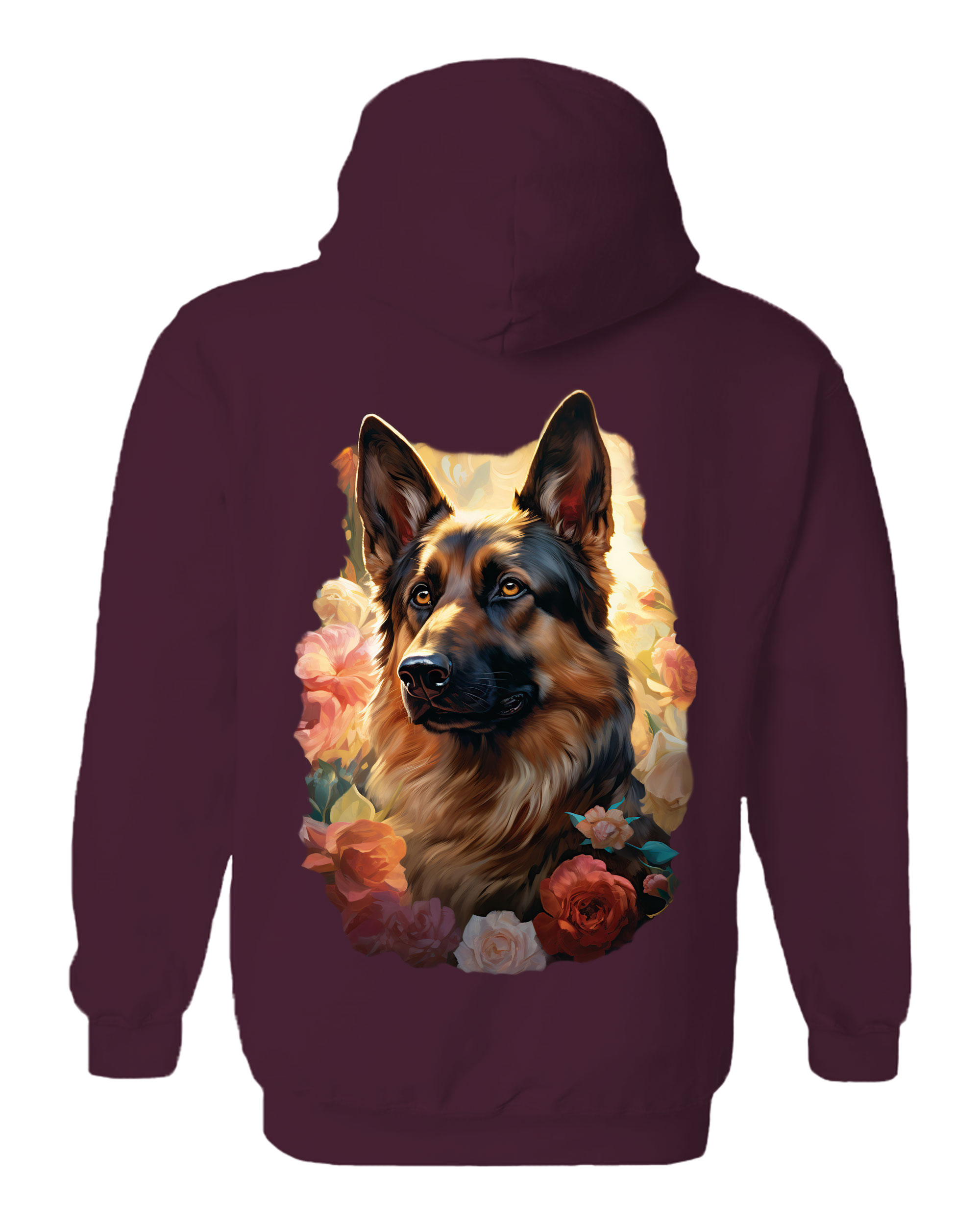 German Shepherd Portrait Hoodie