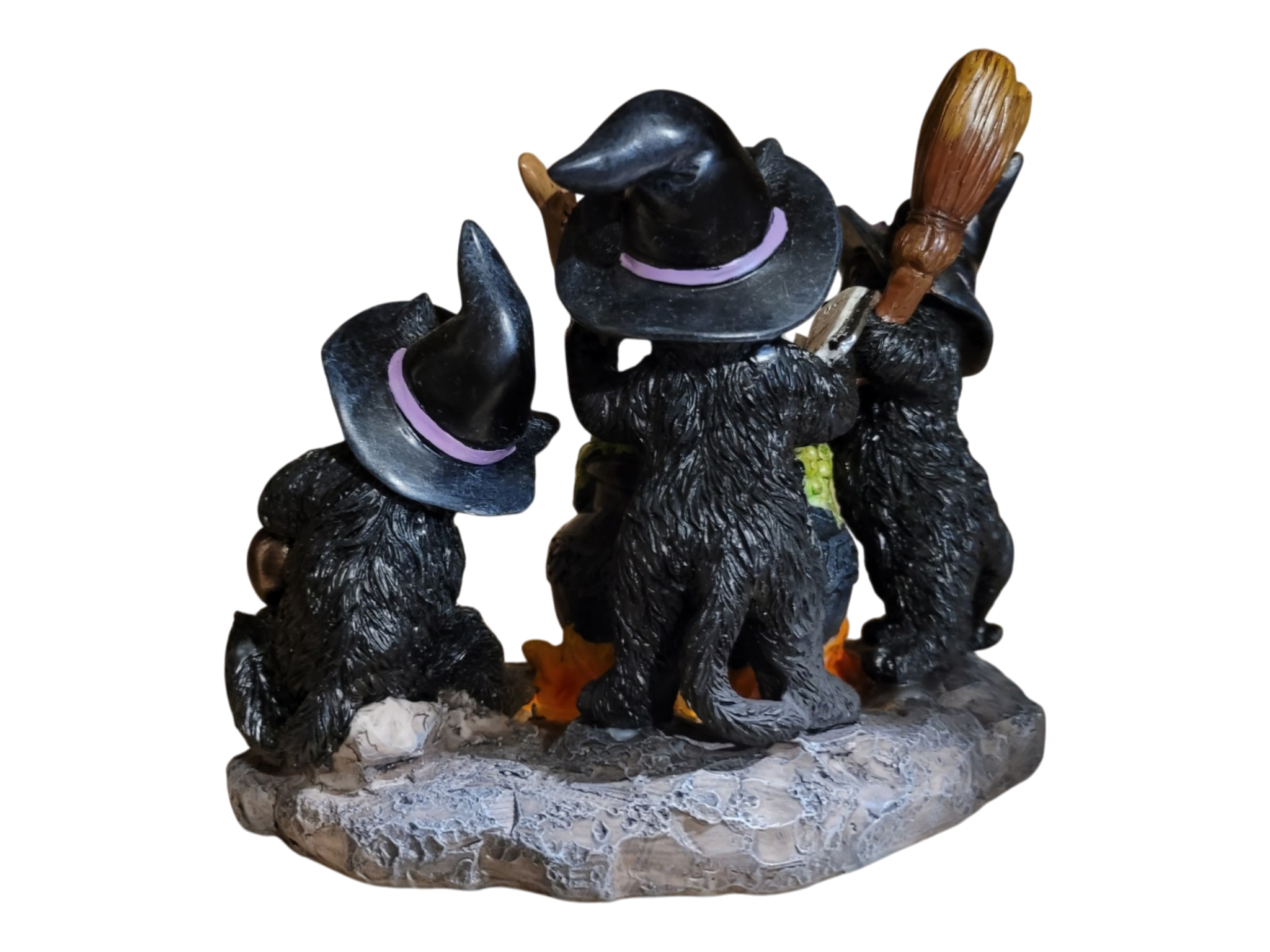 Black Cats Spell Cauldron