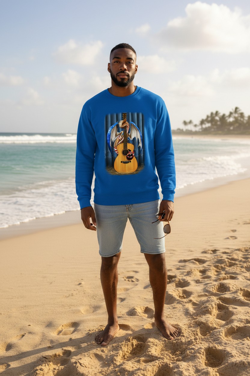 Country Music Dragon Sweater