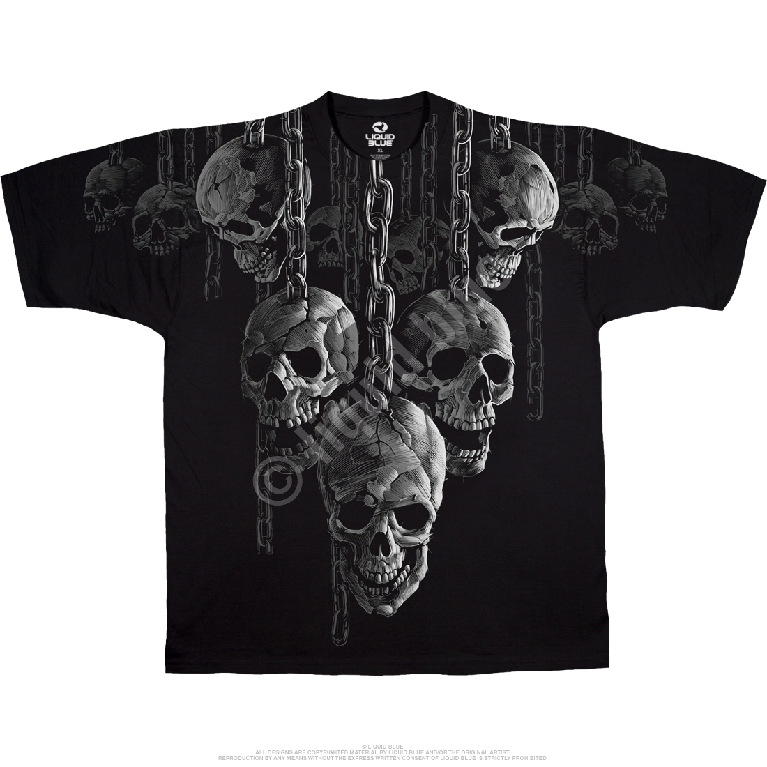 Hanging Out Skulls T-shirt