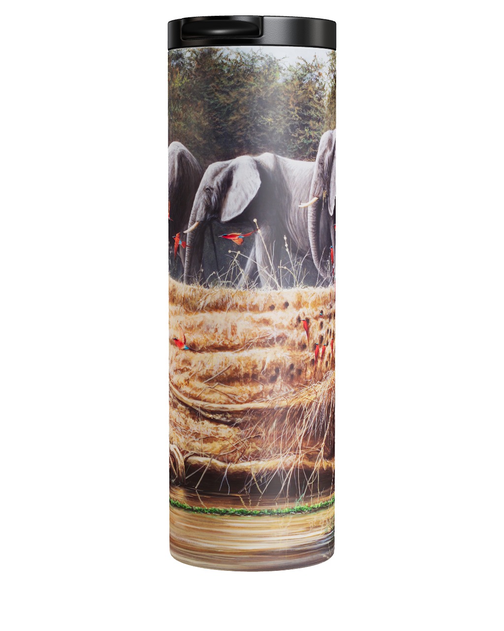 Crossing Elephants Tumbler
