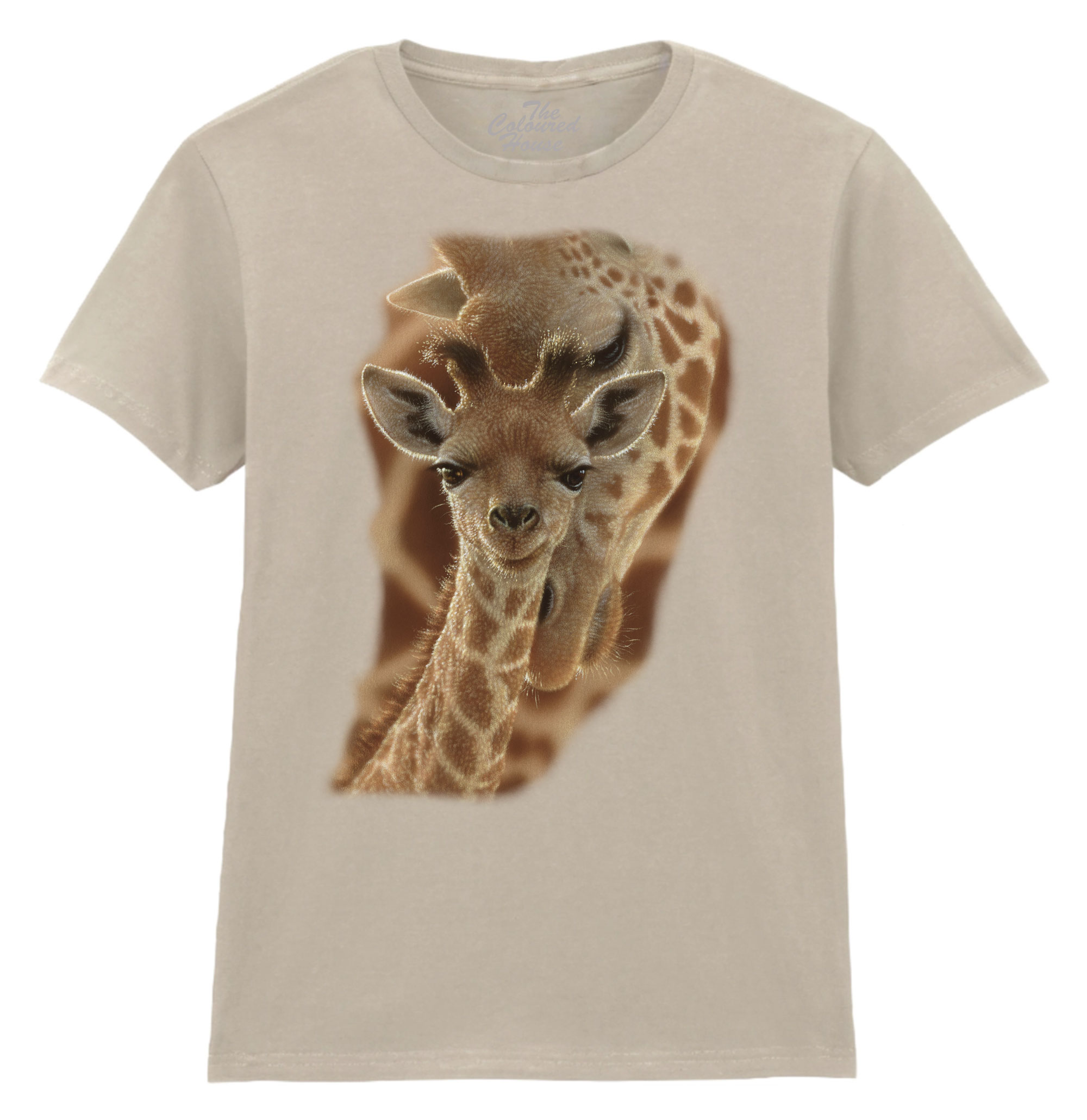 Newborn - Giraffe Ladies T-shirt