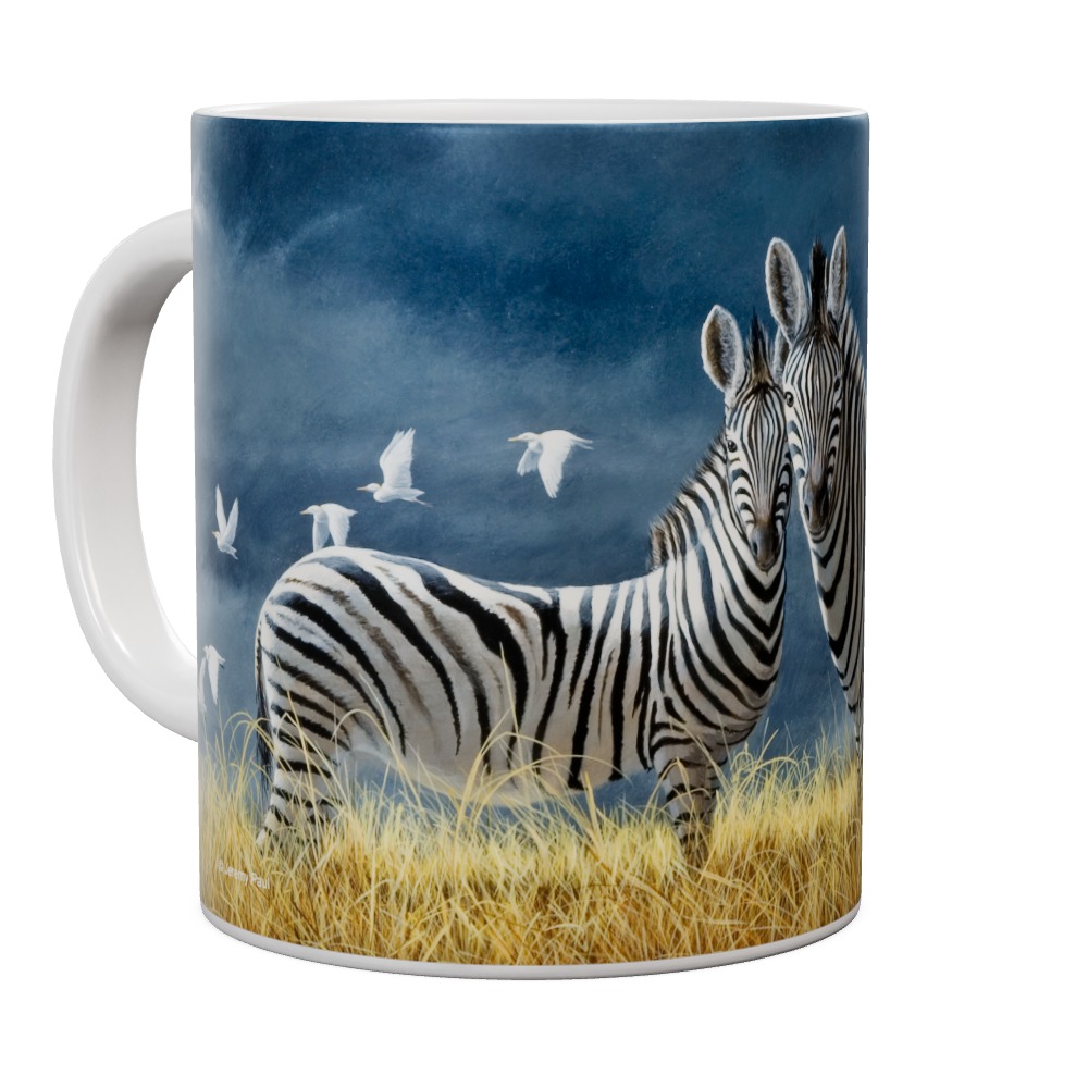 Coming Of Rain - Zebra Mug