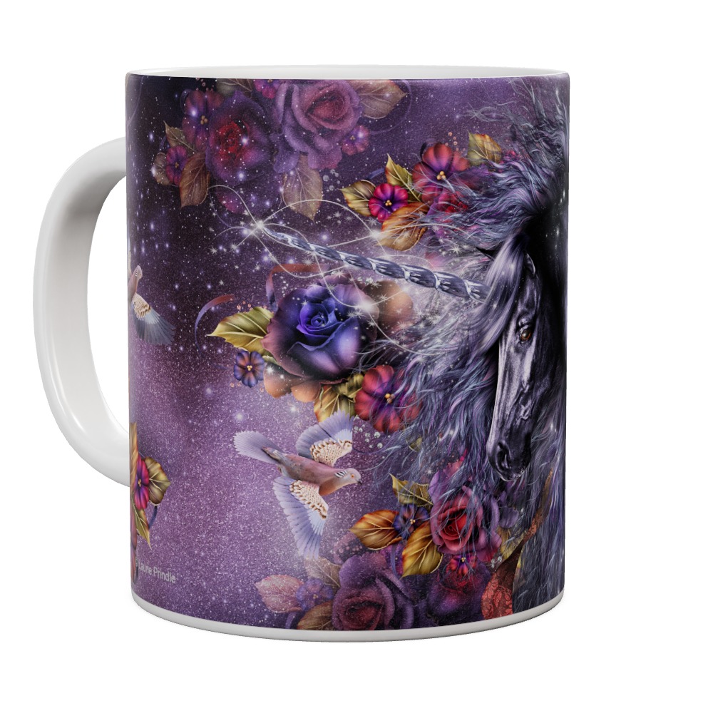Blue Rose - Unicorn Mug