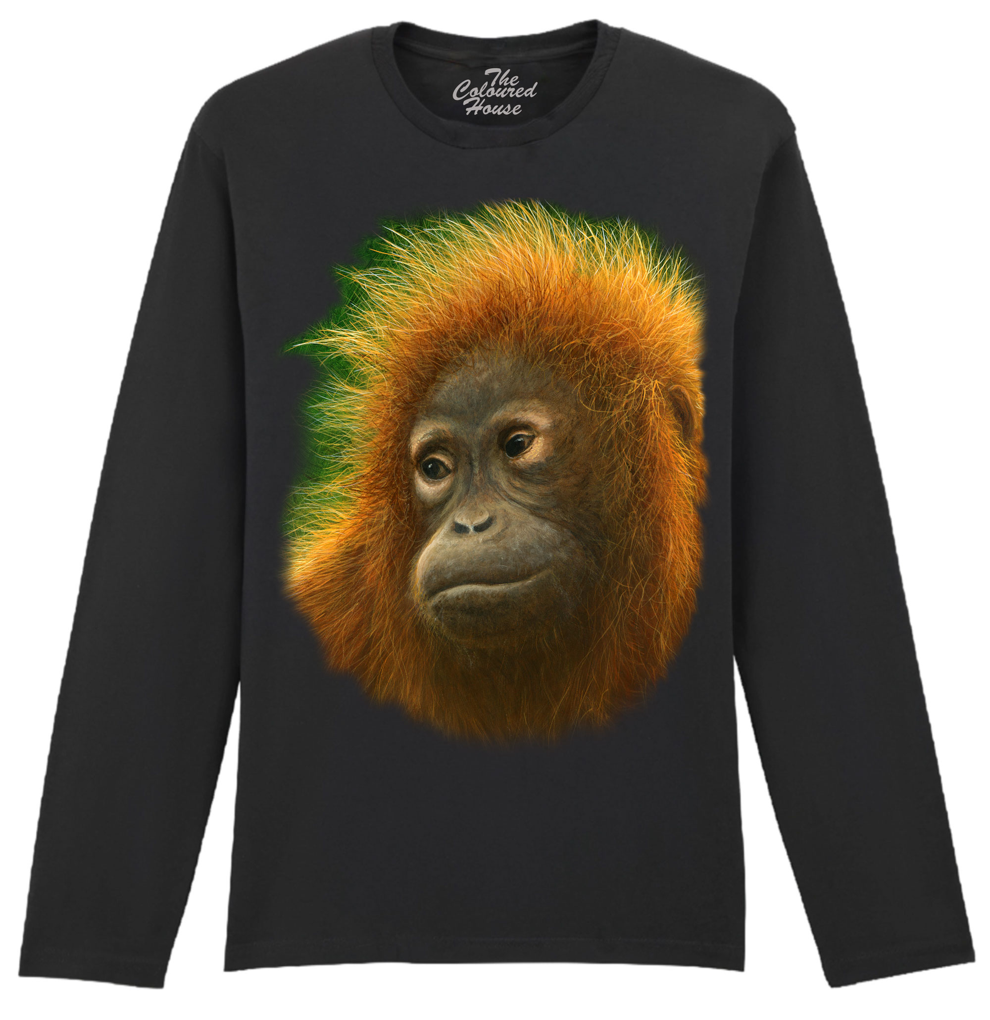 Fluffy Orangutan Longsleeve