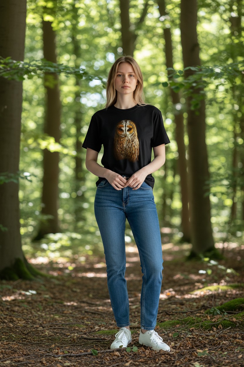 Tawny Owl Ladies T-shirt