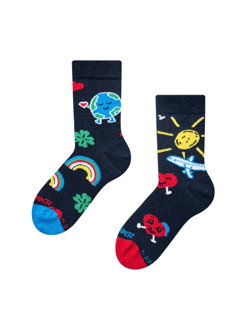 Regular KIDS Socks Around The World
