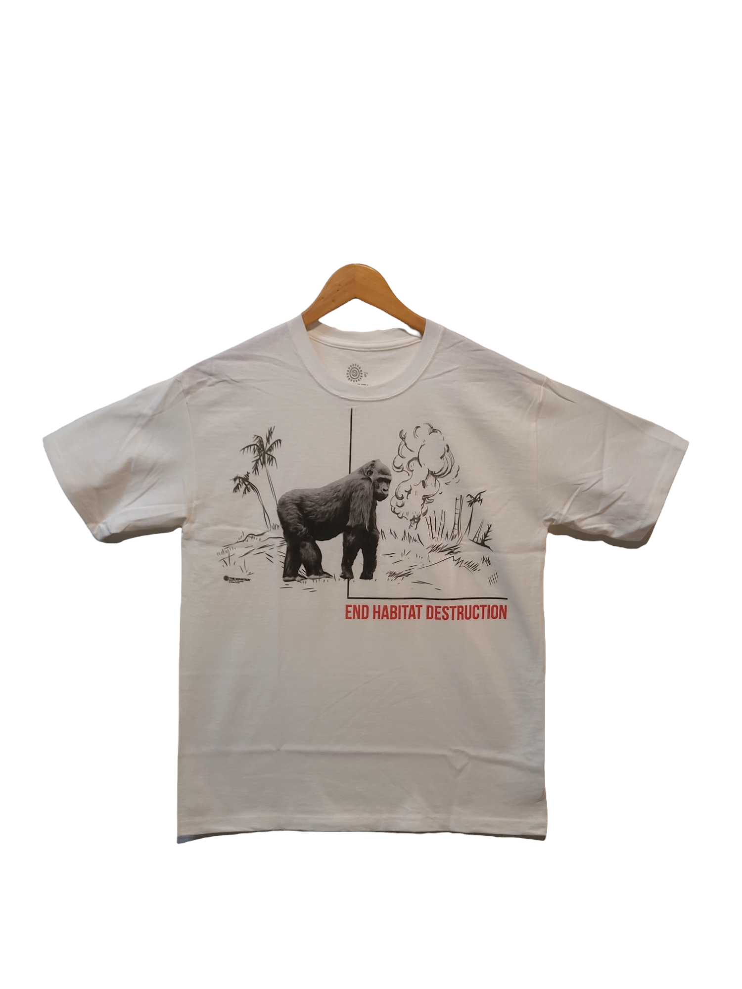 End Habitat Destruction Gorilla White KIDS