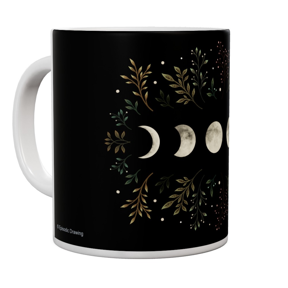 Moonlight Garden Olive Mug