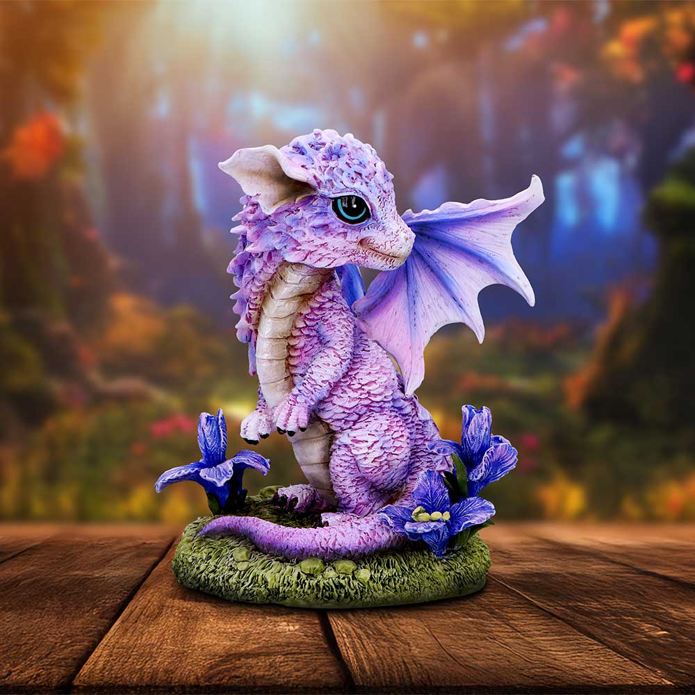 Iris Flower Dragon - 12cm