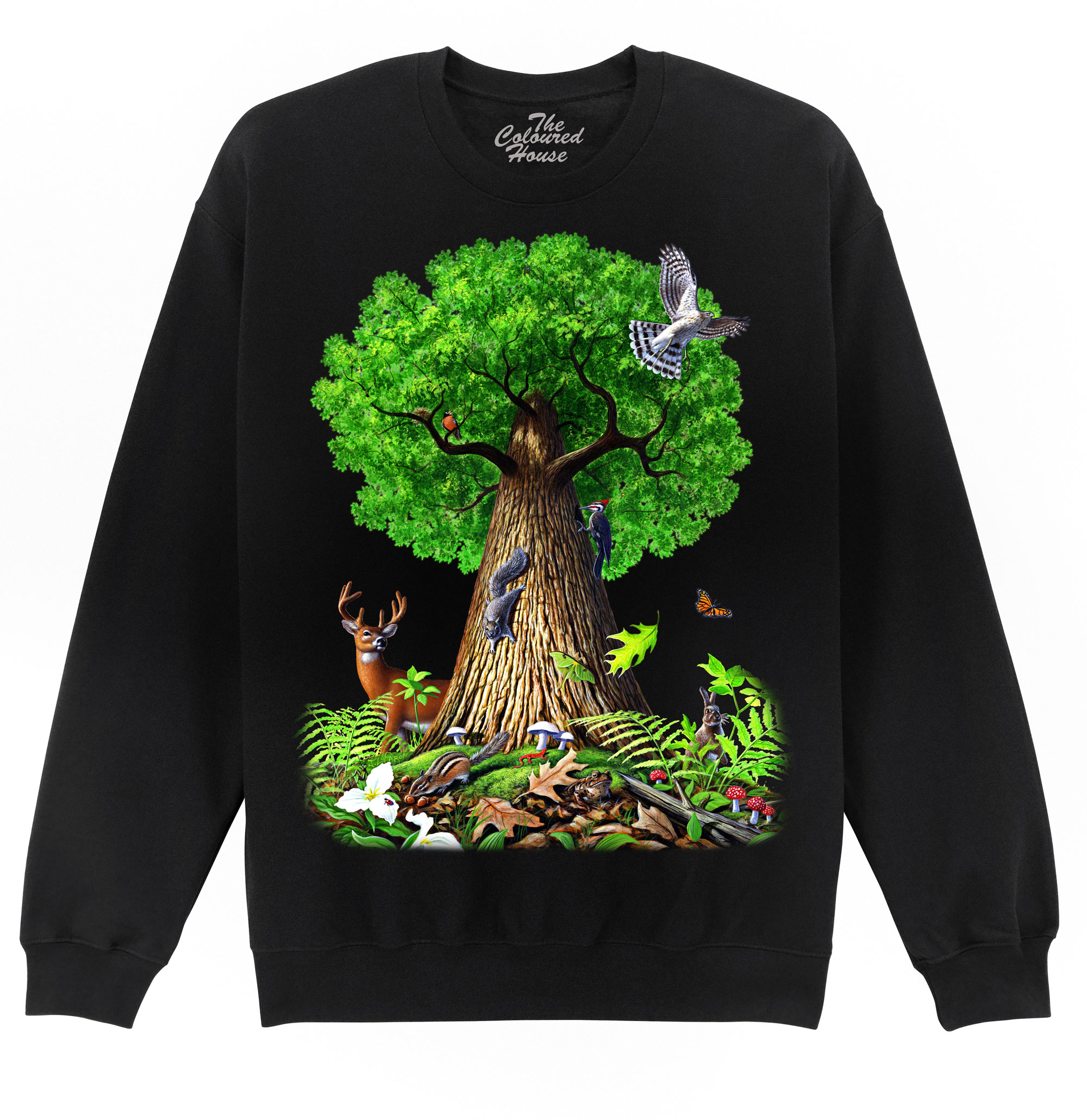 Tree Of Life Animals Sweater