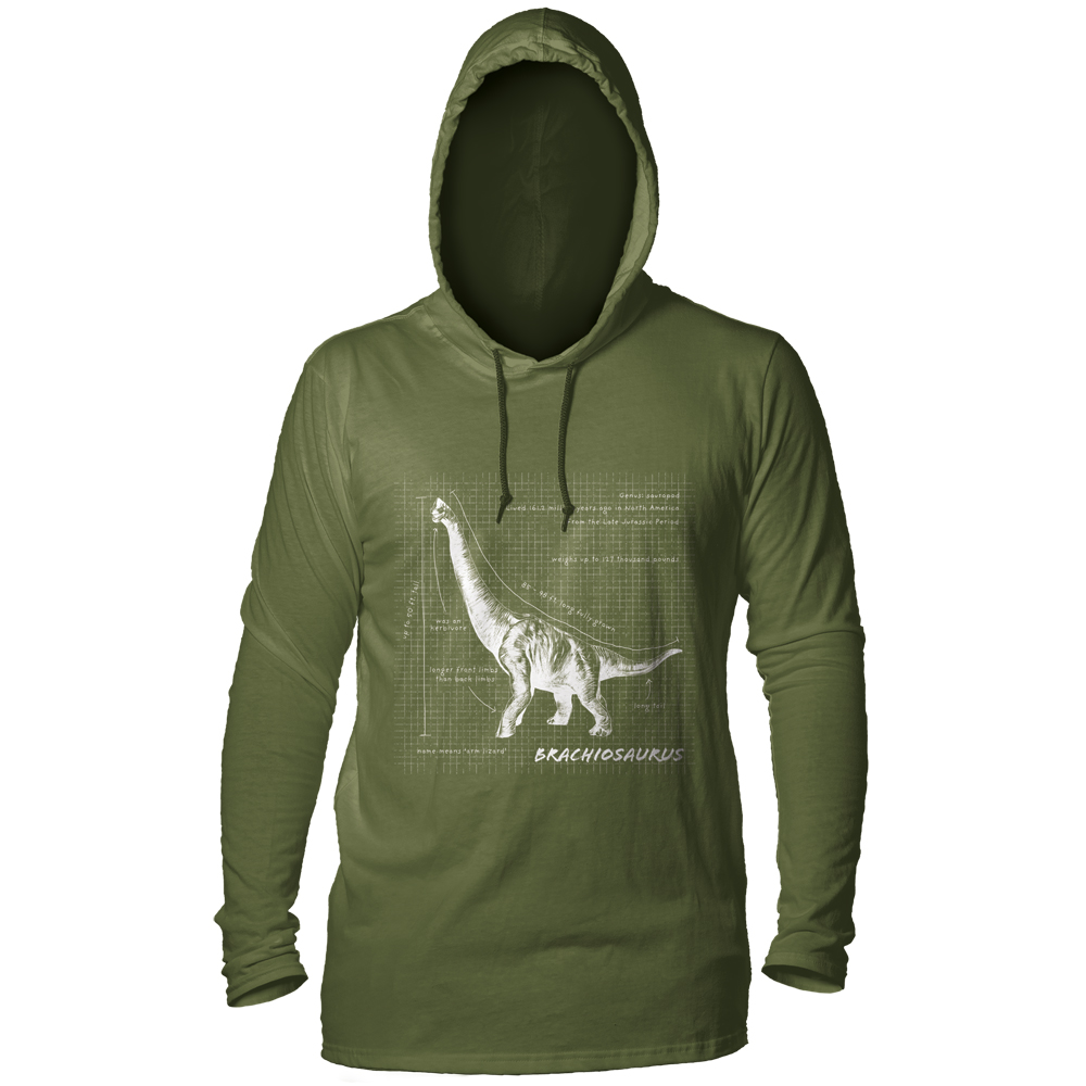 Brachiosaurus Fact Sheet Green