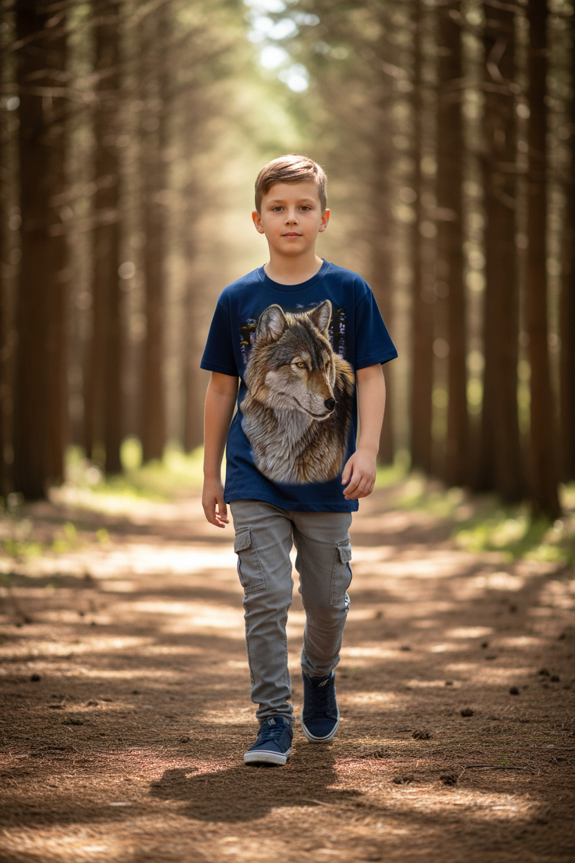 Evening Wolf Portrait KIDS