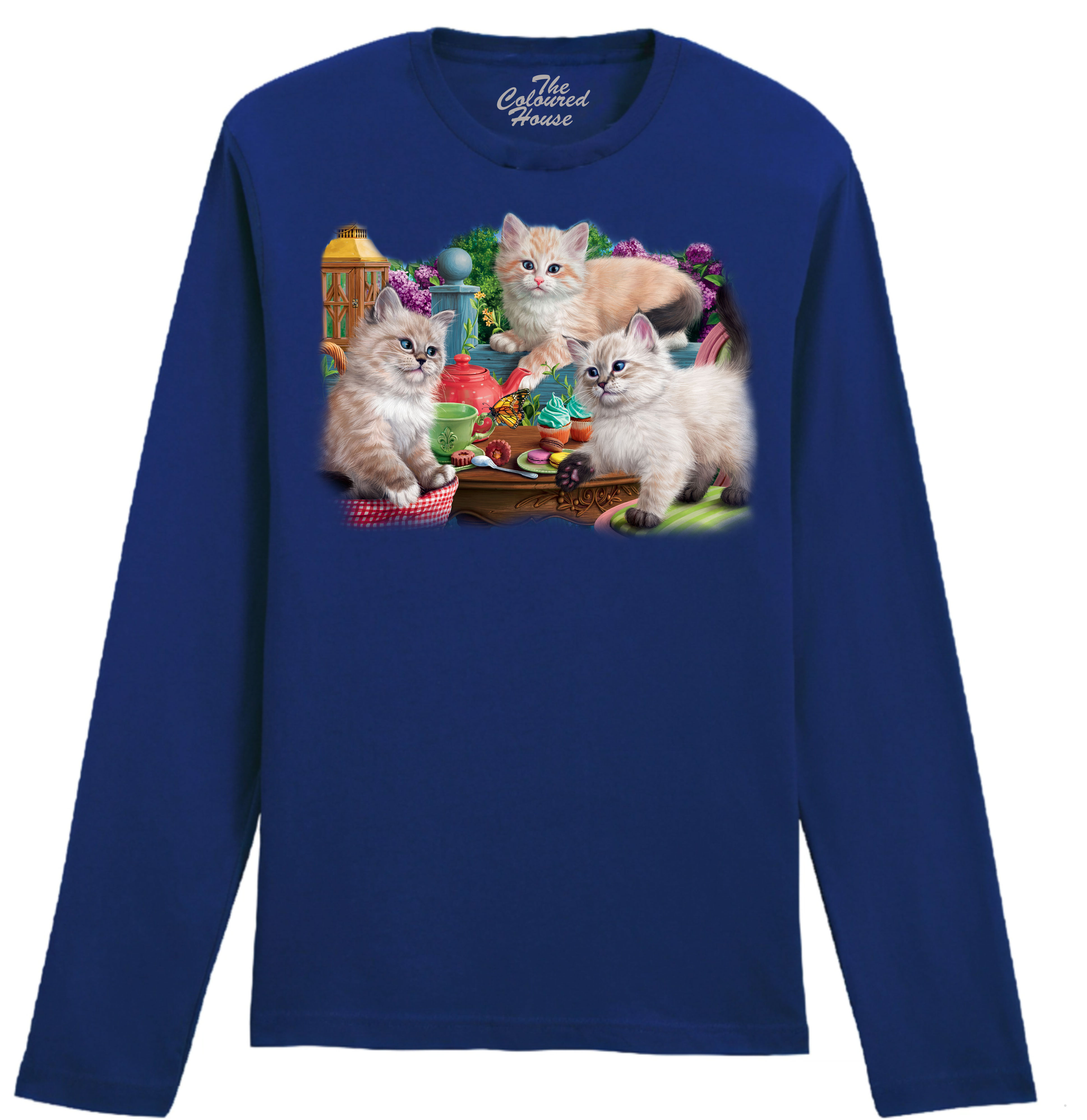 Kitten Tea Party Longsleeve