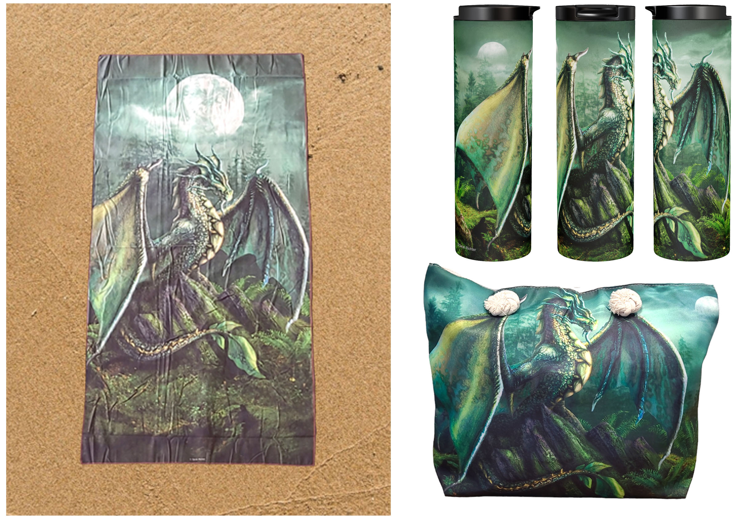 Garwin Dragon Beach Combi! Sarah Richter Art Garwin Dragon Beach Combi! Sarah Richter Art
