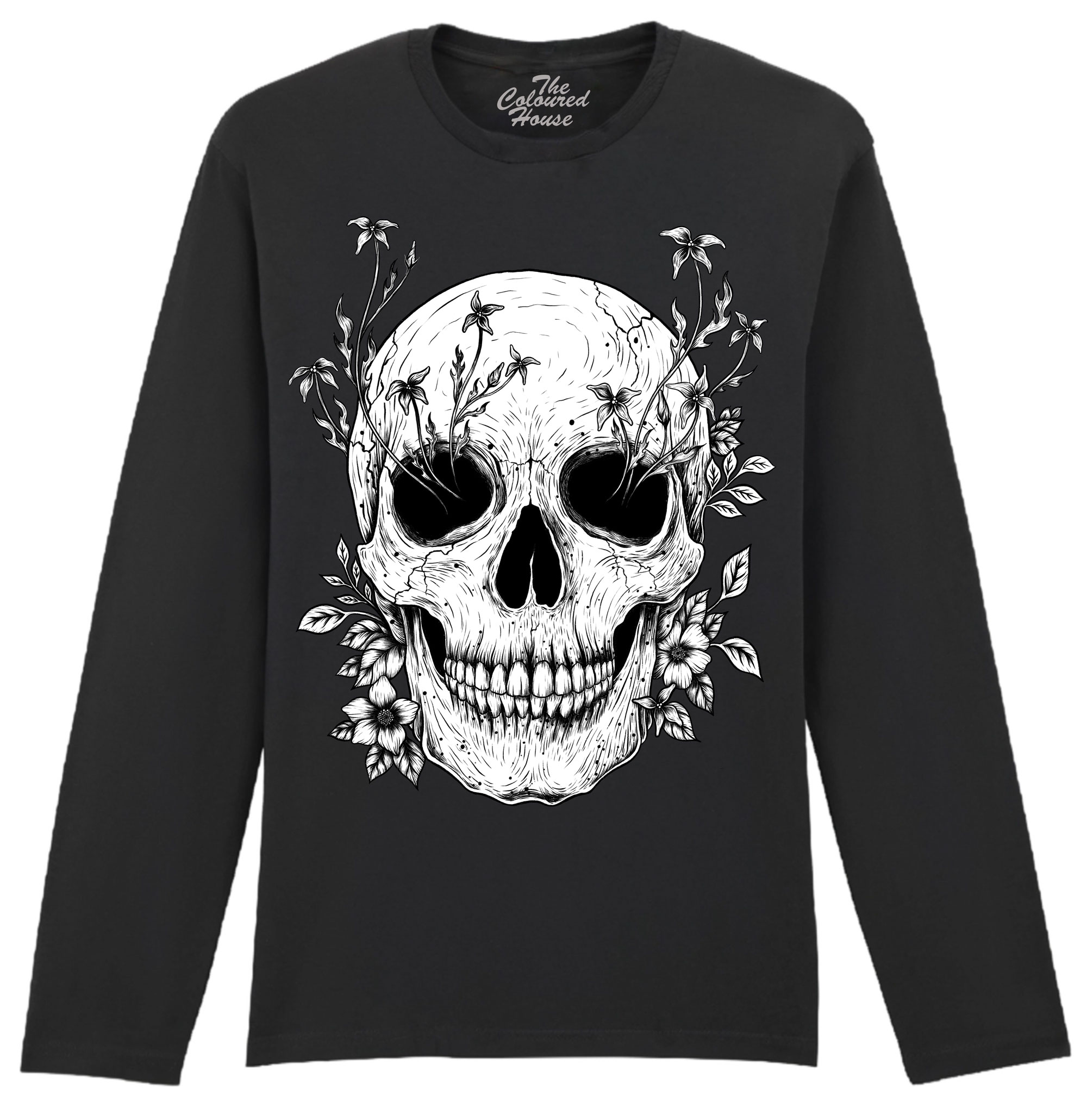 Floral Skull Longsleeve