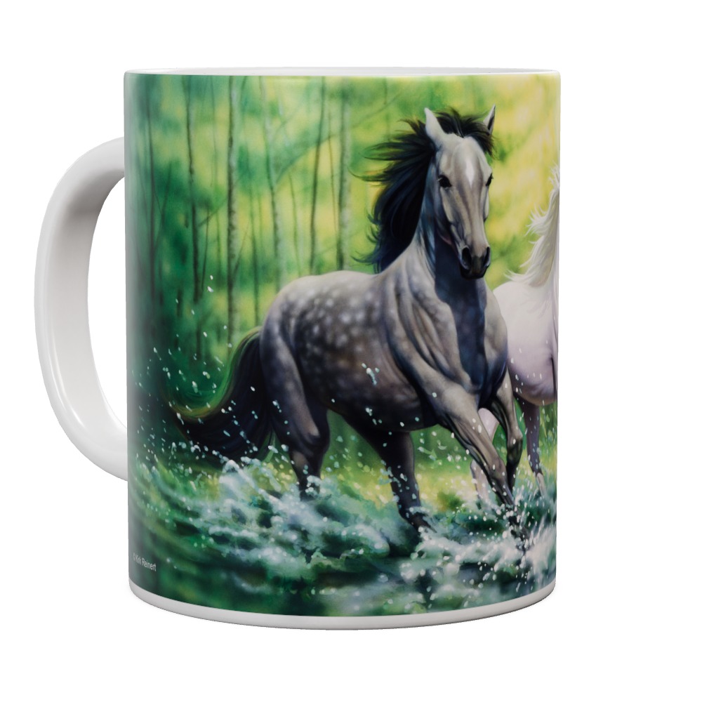 Spring Morning - Horses Mug