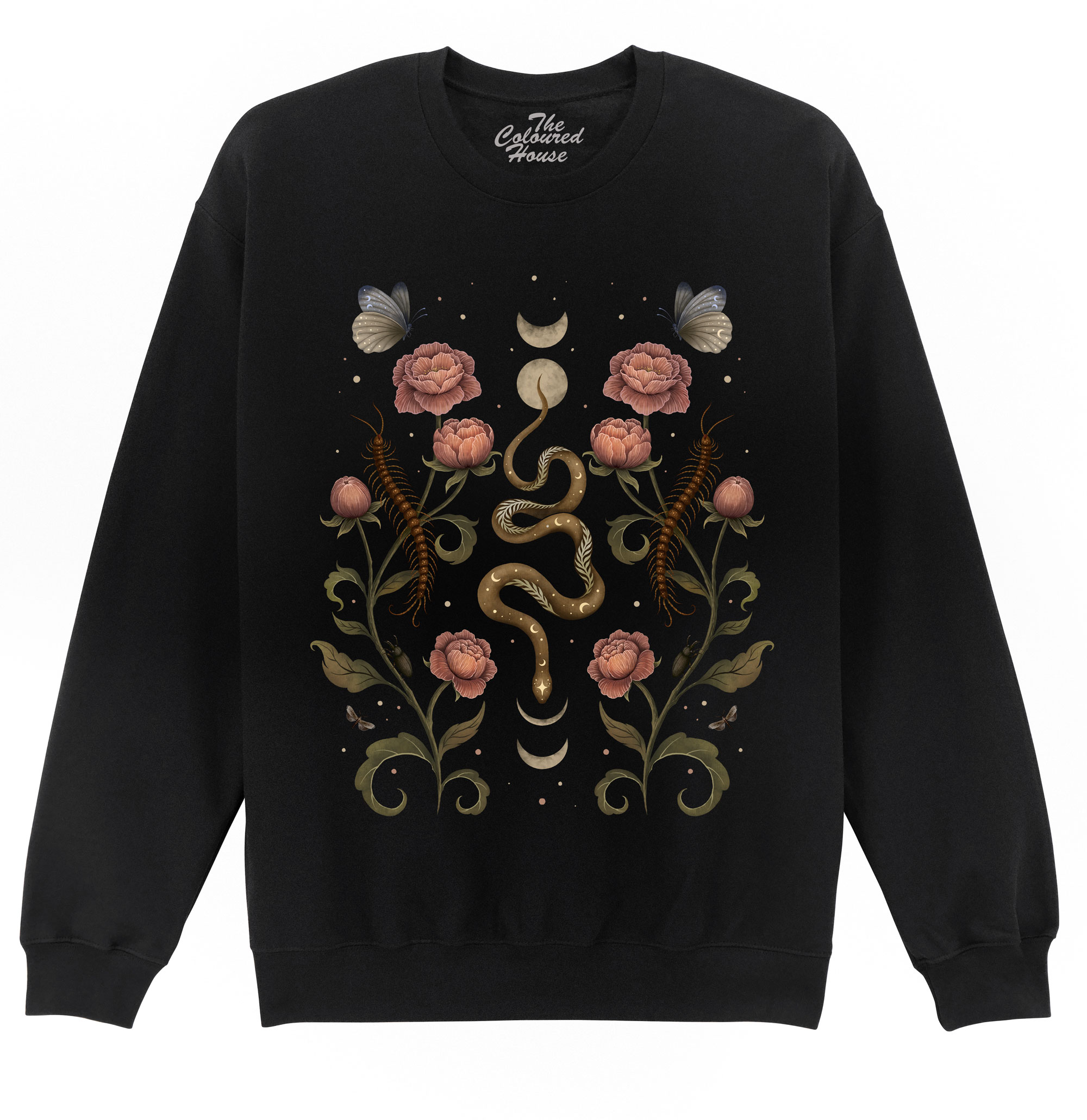 Serpentine Garden Sweater