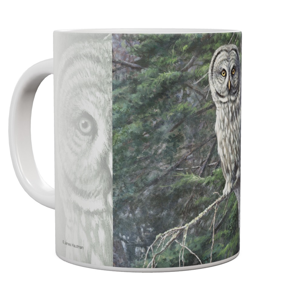 Great Grey Owl Mug