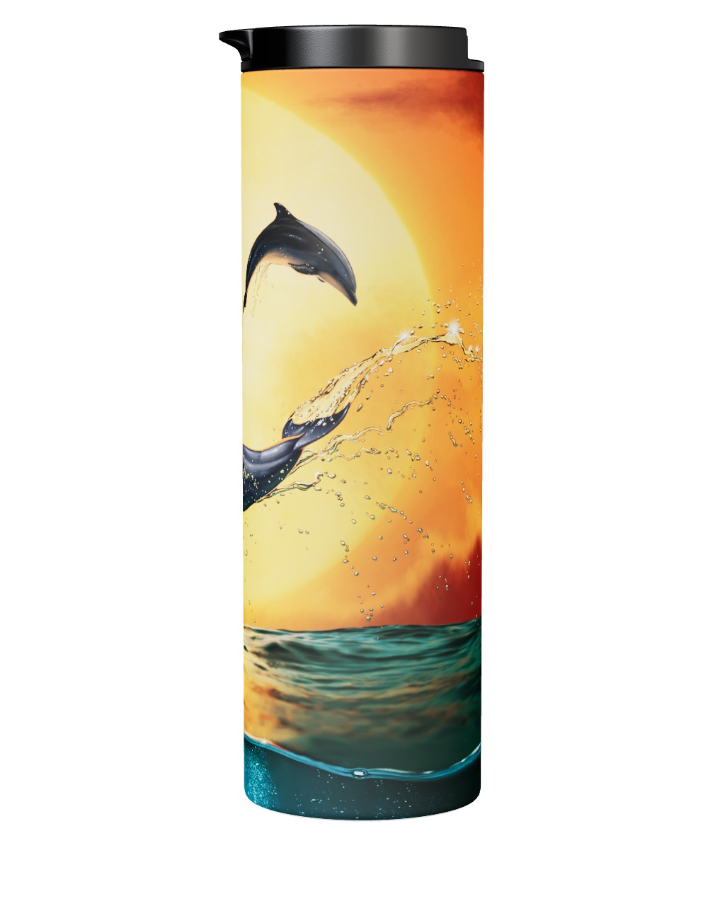 Dolphin Smiley Tumbler