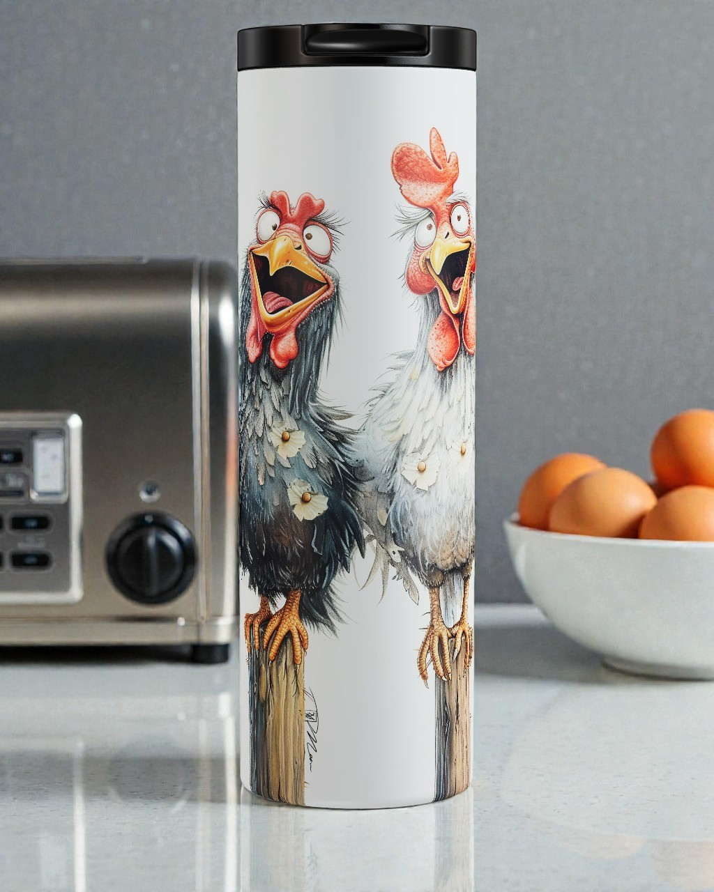 Friendly Chickens Tumbler