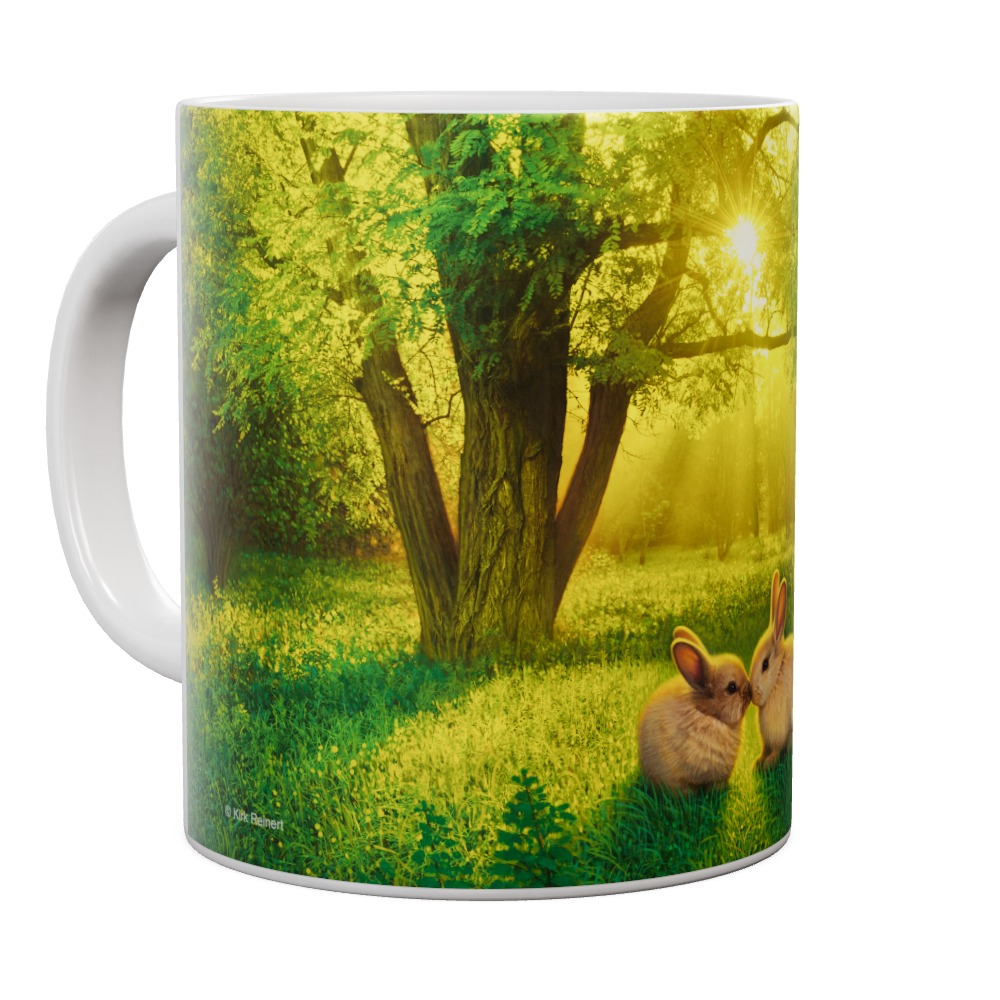 Summer Love Bunnies Mug