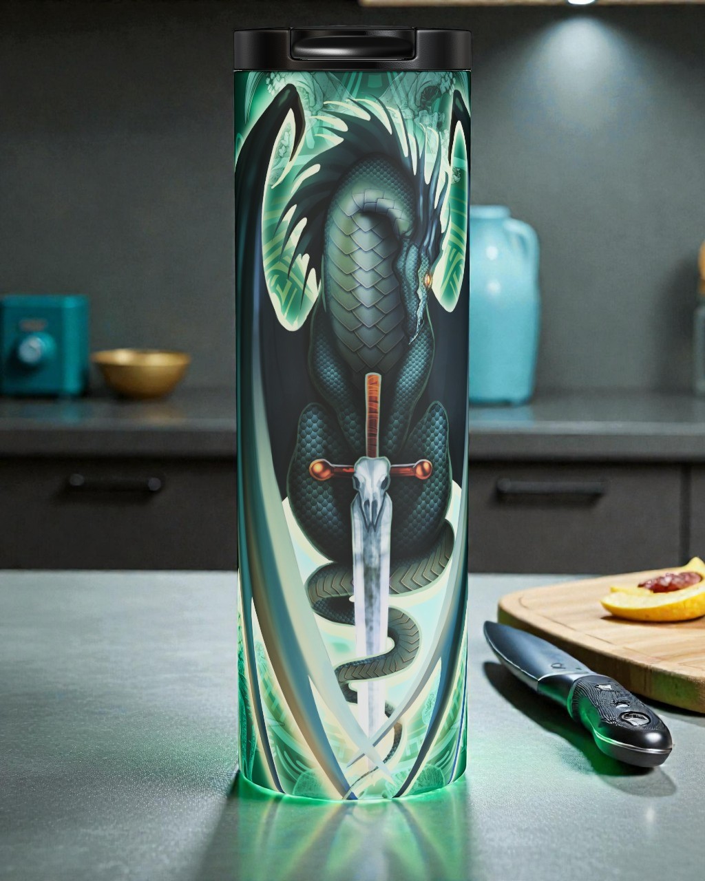 Dragonsword Skullblade Tumbler