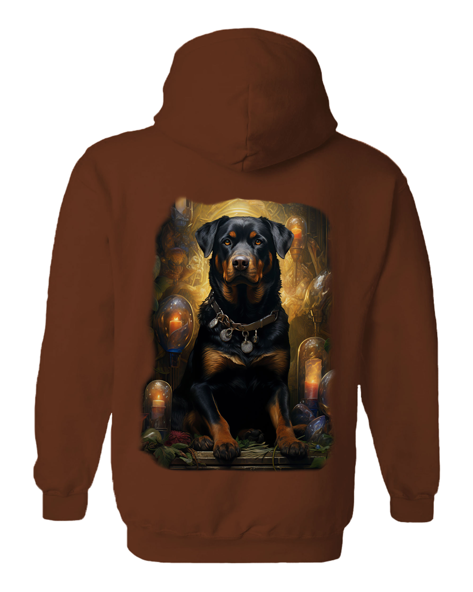 Rottweiler Portrait Hoodie